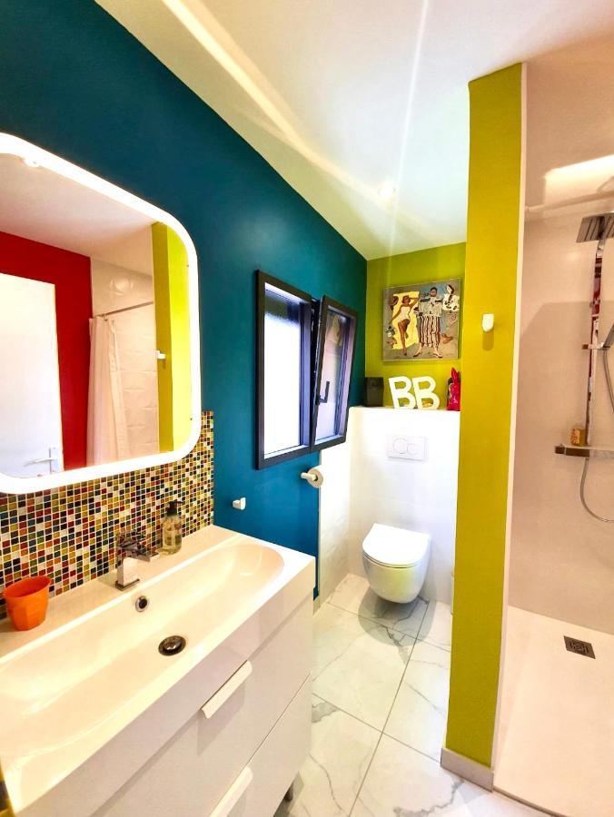 La Maison Pop Appartement Meuble Independant Avec Jardin Romans-sur-Isère Εξωτερικό φωτογραφία