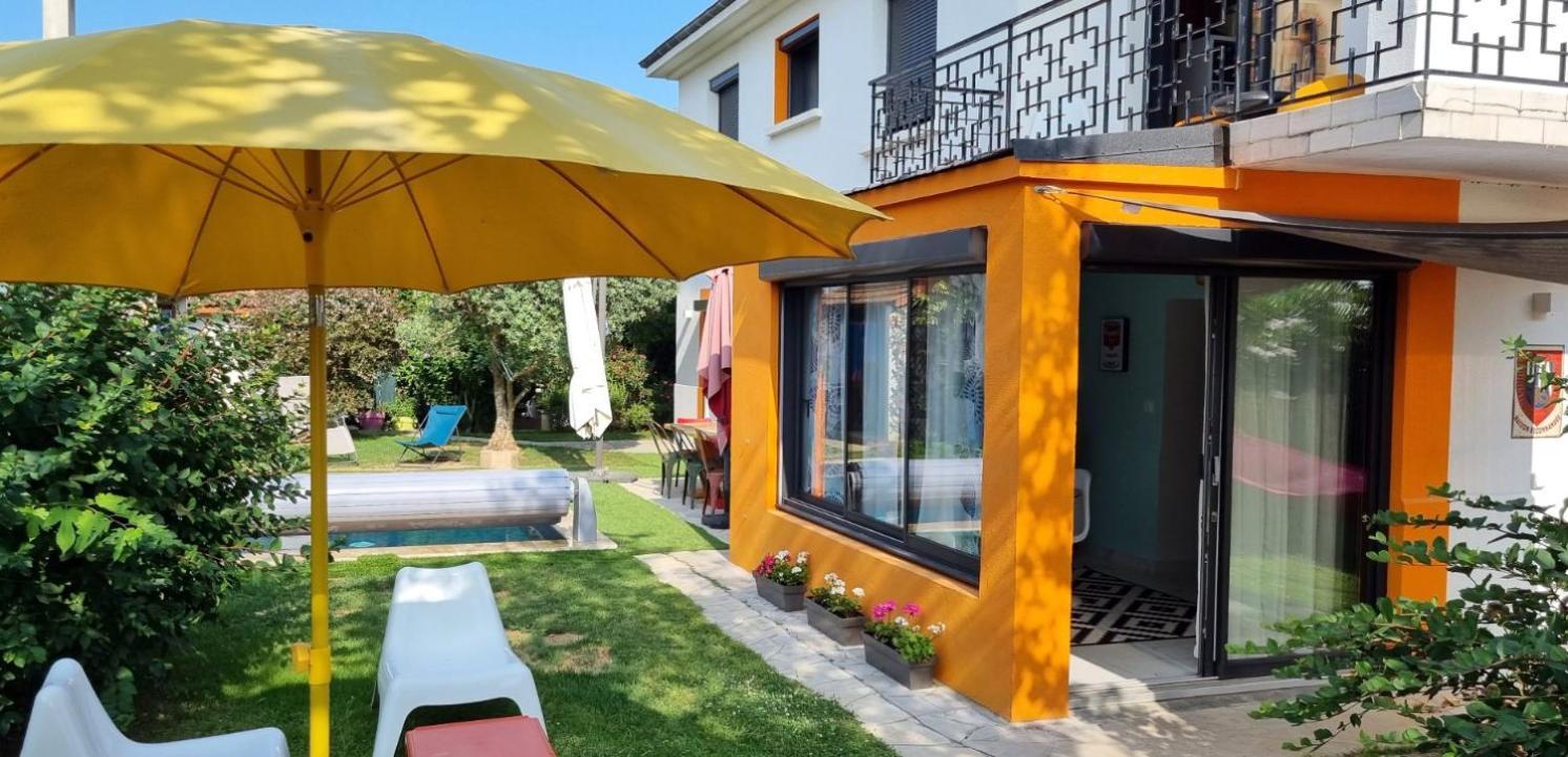 La Maison Pop Appartement Meuble Independant Avec Jardin Romans-sur-Isère Εξωτερικό φωτογραφία